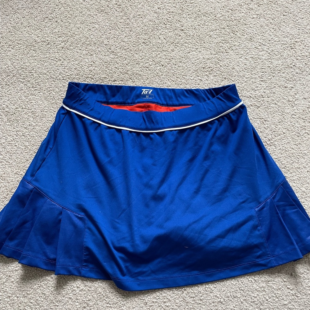 Blue Tennis Skirt